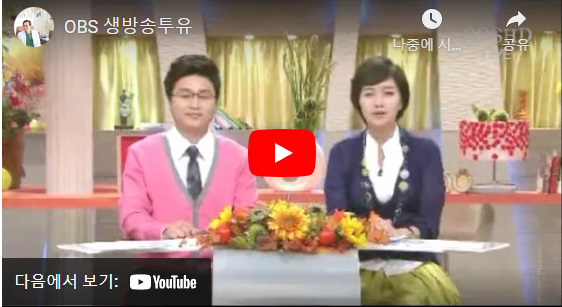 OBS 생방송투유